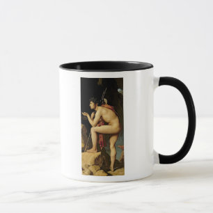 Oedipus och sphinxen, 1808 mugg