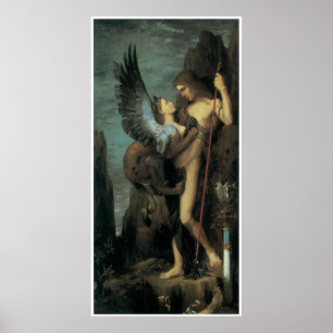 Oedipus och sphinxen poster