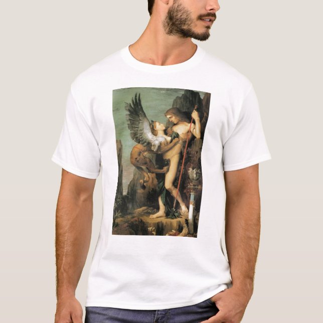 "Oedipus och Sphinx'en Tee (Framsida)