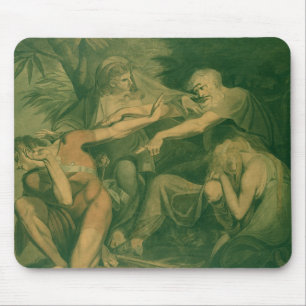 Oedipus som förbannar hans son Polynices - "att Musmatta