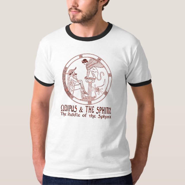 Oedipus & sphinxen tee (Framsida)