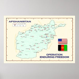 OEF Karta Poster