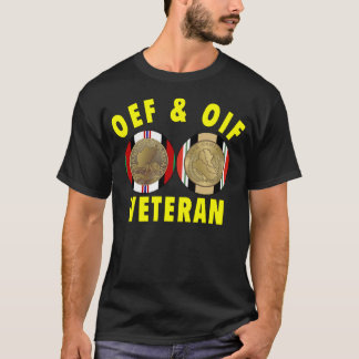 OEF- & OIF-medaljskjorta Tee Shirt