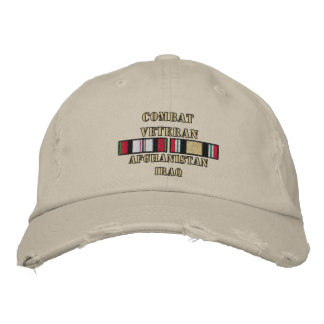 OEF & OIF Vet Embroized Hat Broderad Keps