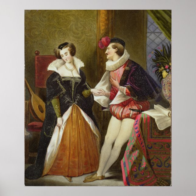 Oefterfrågad Kärlek Poster (Framsidan)