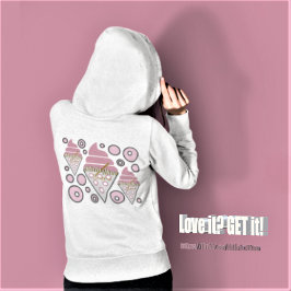 Oemotståndlig Fullt Zip Hoodie med licens för iskr T Shirt