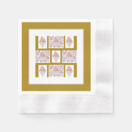 Oemotståndlig Glass Lakrits o Karamell Pappersservett