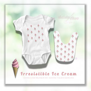 Oemotståndlig Ice Cream Bodykostym av Adiela Akoo T Shirt