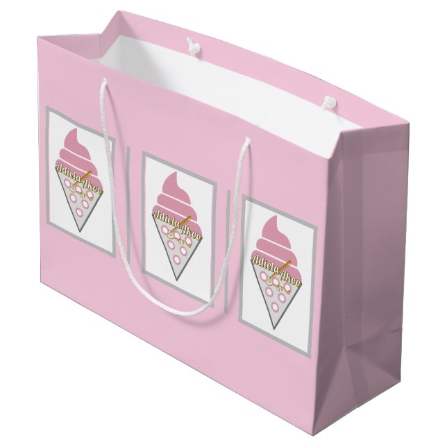Oemotståndlig Ice Cream Gift Bag av Adiela Akoo (Baksidan Vinklad)