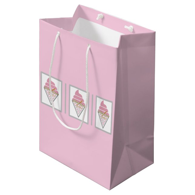Oemotståndlig Ice Cream Gift Bag av Adiela Akoo (Framsidan Vinklad)