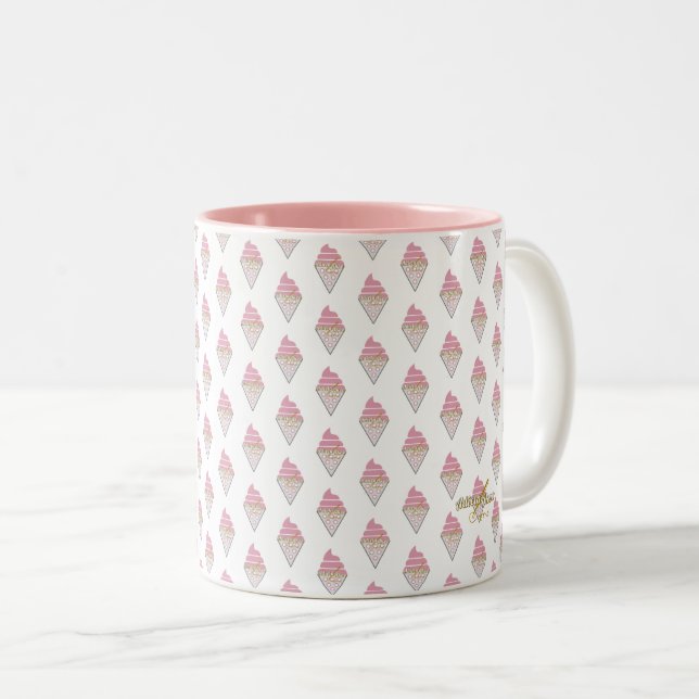 Oemotståndlig Ice Cream Mugg av Poet Adiela Akoo (Framsida höger)