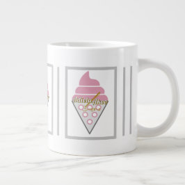 Oemotståndlig Ice Cream Mugg av Poet Adiela Akoo Jumbo Mugg