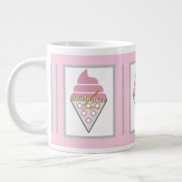 Oemotståndlig Ice Cream Mugg av Poet Adiela Akoo Jumbo Mugg