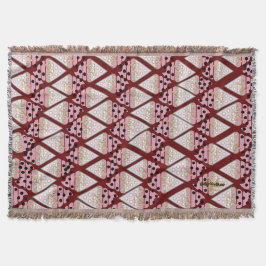 Oemotståndlig Ice Cream Sprinkles Berry Decorative Filt