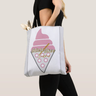 Oemotståndlig Ice Cream Tote av Poet Adiela Akoo Tygkasse