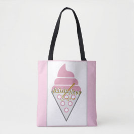 Oemotståndlig Ice Cream Tote av Poet Adiela Akoo Tygkasse