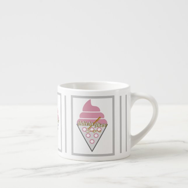 Oemotståndlig Isglass Espresso Mugg av Adiela Akoo Espressomugg (Höger)