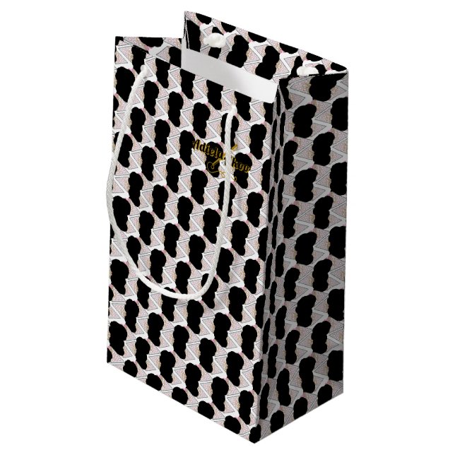 Oemotståndlig iskräm Smältade sprinkles Gift Bag (Baksidan Vinklad)