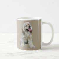 Oemotståndlig mugg för cockerspanielSpaniel