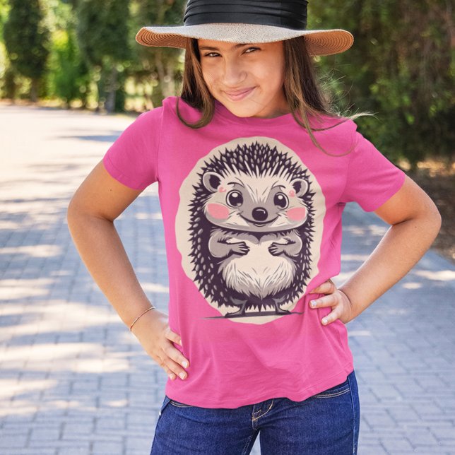 Oemotståndligt Cute Hedgehog Hedgie T Shirt (Skapare uppladdad)