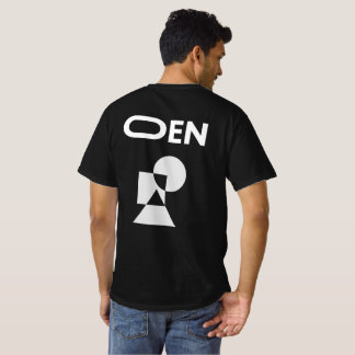 Oen ogenomskinliga former t shirt