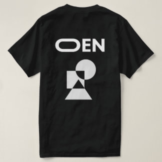 Oen ogenomskinliga former t shirt