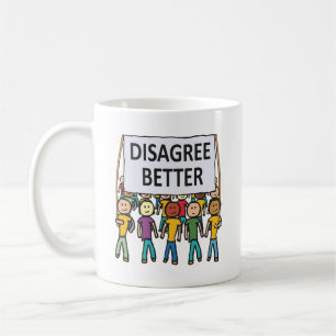 Oenighet bättre kaffemugg