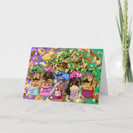 Oenigheter är ett hälsningskort för Nöt Kort