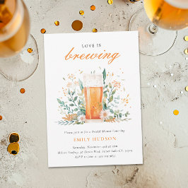 Öer Kärlek brinner Inbjudningskort för möhippan