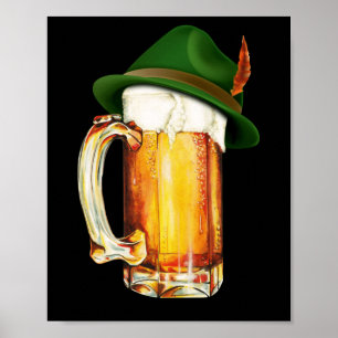 Öer Mugg under tyska Hat-Oktoberfesten Poster