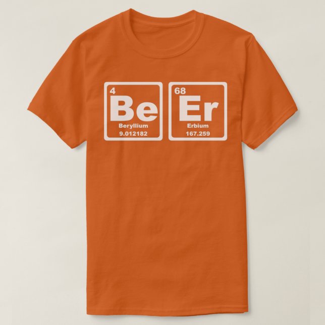 Öer Periodic Bord T Shirt (Design framsida)