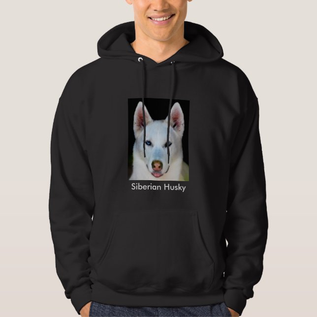 Oerhörd siberian husky munkjacka (Framsida)