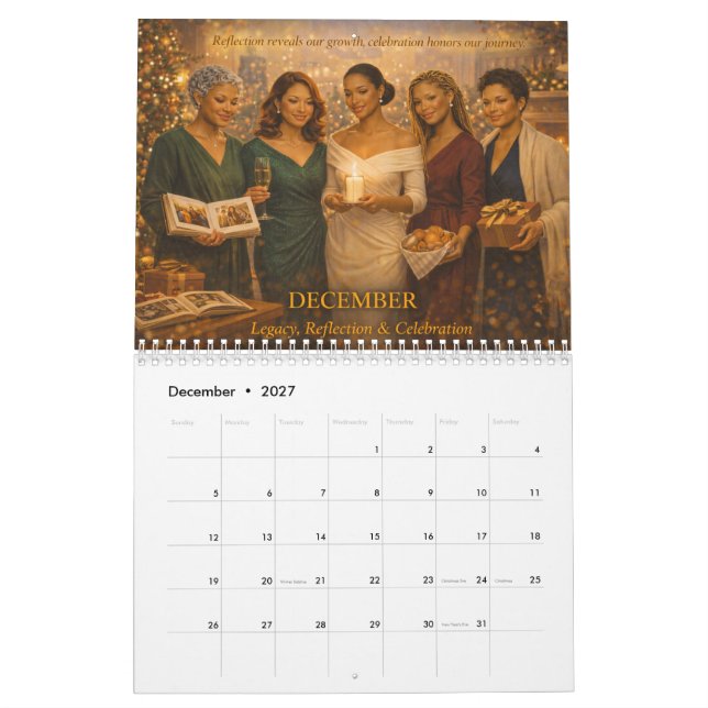 OES 12 Month Calendar Kalender (Dec 2027)