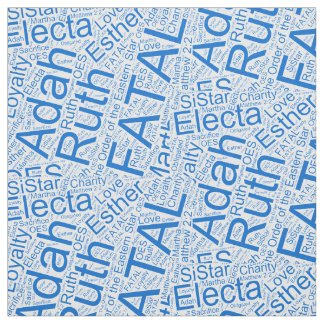 OES Collage Blue Tyg