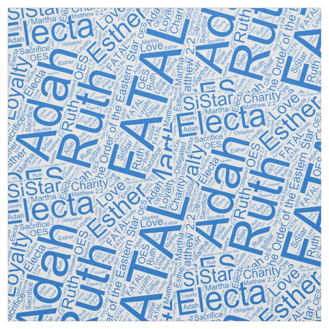 OES Collage Blue Tyg (Prov)