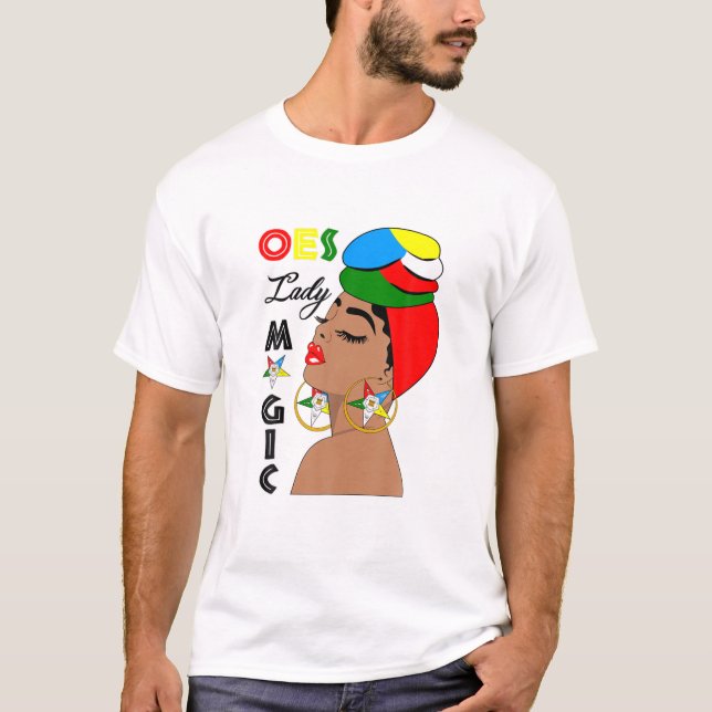 OES Dam Magic Sisters Sistar Östra Star Valenti T Shirt (Framsida)