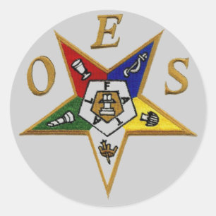 OES Edition Runt Klistermärke