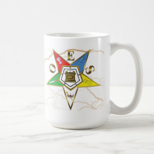 OES-Fauxmarmor Kaffemugg