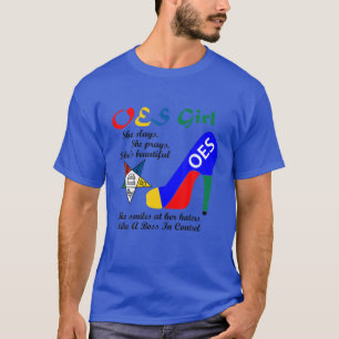 OES Girl Platform Order of the Östra Star Parent T Shirt