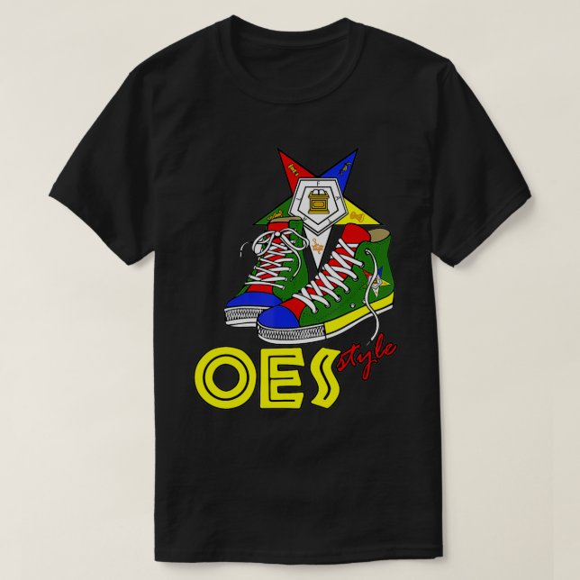 OES High Top Sneaker Stil av Östra Star Parents T Shirt (Design framsida)
