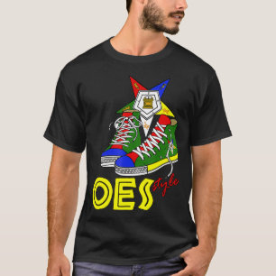 OES High Top Sneaker Stil av Östra Star Parents T Shirt