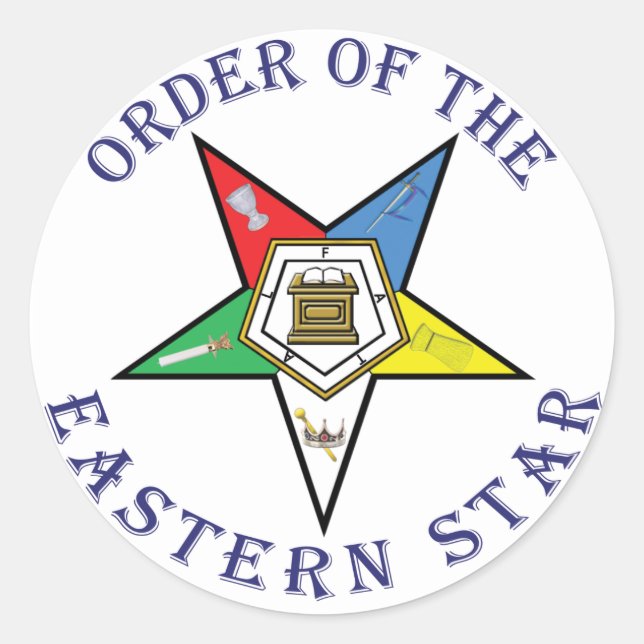 OES LETTERED RUNT KLISTERMÄRKE (Framsida)