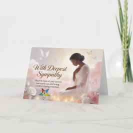 OES Memorial Breavement, Sympathy Tack Kort