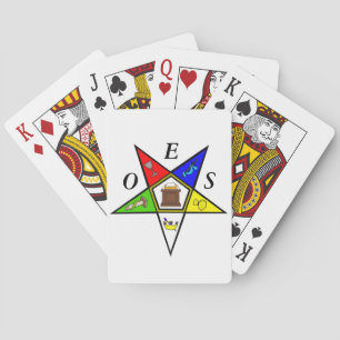 OES Östra Star Sister Masonry Order Casinokort