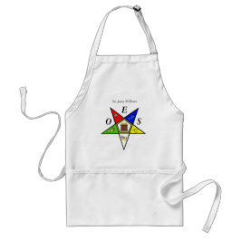 OES Östra Star Sister Masonry Order Förkläde