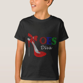 OES Sistar Diva Order of the Östra Star Parents" T Shirt