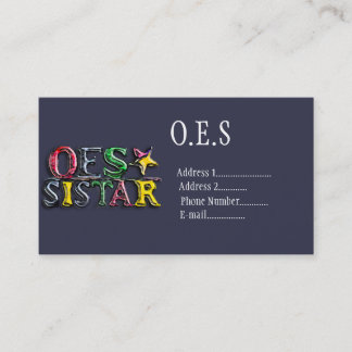 OES Sistar Visitkort