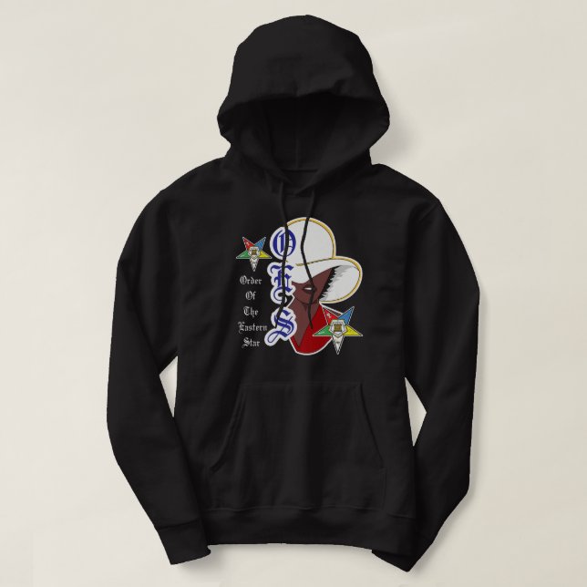OES Sister Order of the Eastern Star Parents' Day  Hoodie (Design framsida)