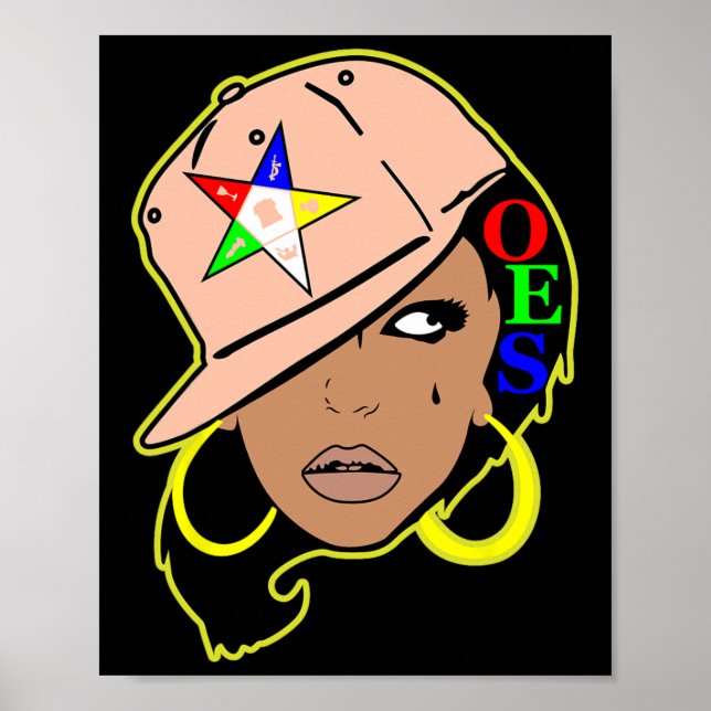 Oes Snapback-systerordning för Östra Star Moth Poster (Framsidan)