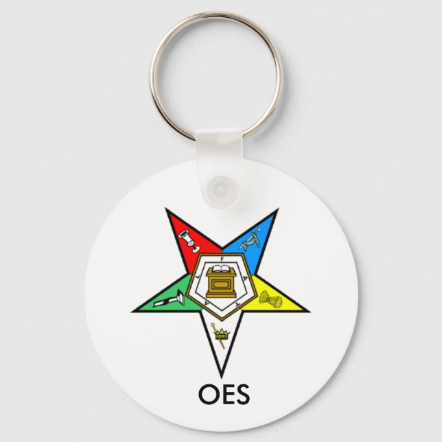 OES STAR KEYCHAIN NYCKELRING (Framsida)